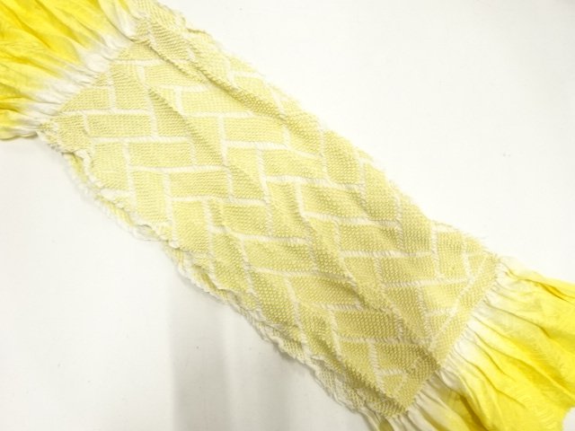 正絹　絞り　帯揚げ